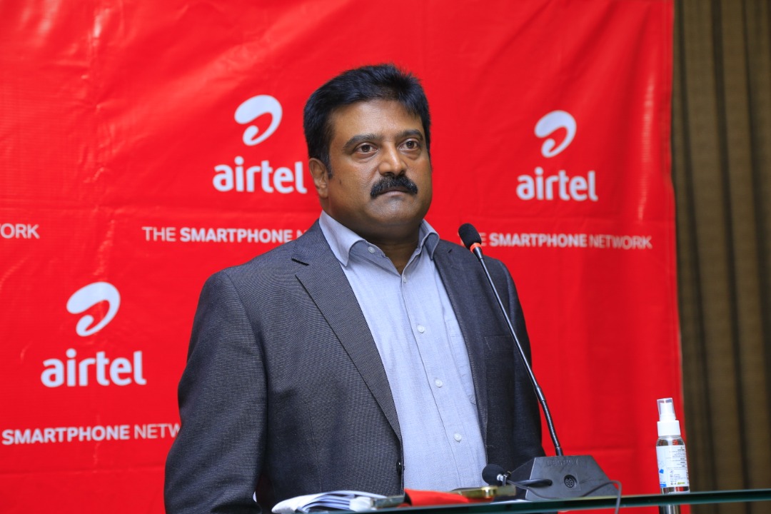 Manoj Murali, the Managing Director, Airtel Uganda